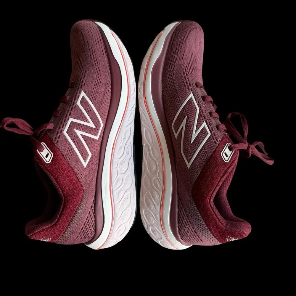 New Balance Fresh Foam X 860v14 Women's Size 8.5 B Red Running Shoes EUC - Picture 4 of 10